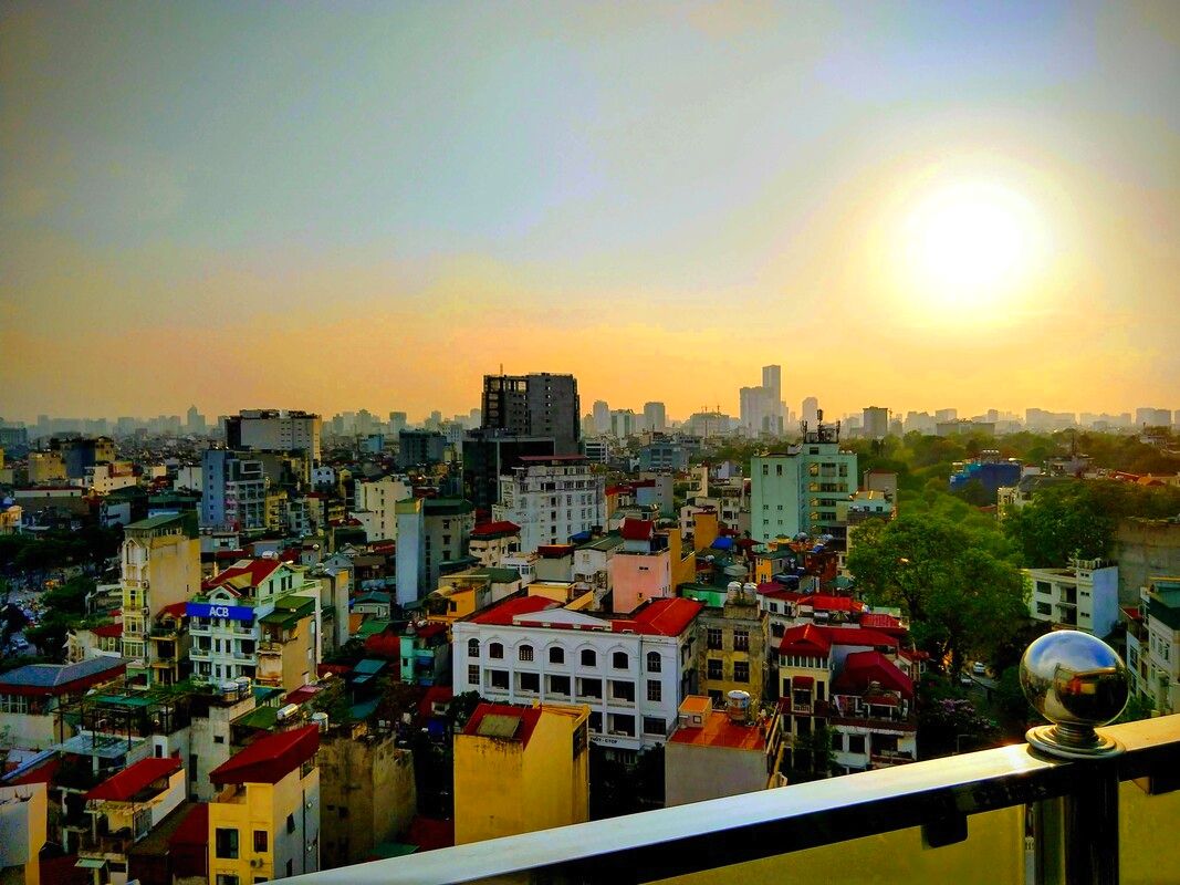 Hanoi Roof Top View