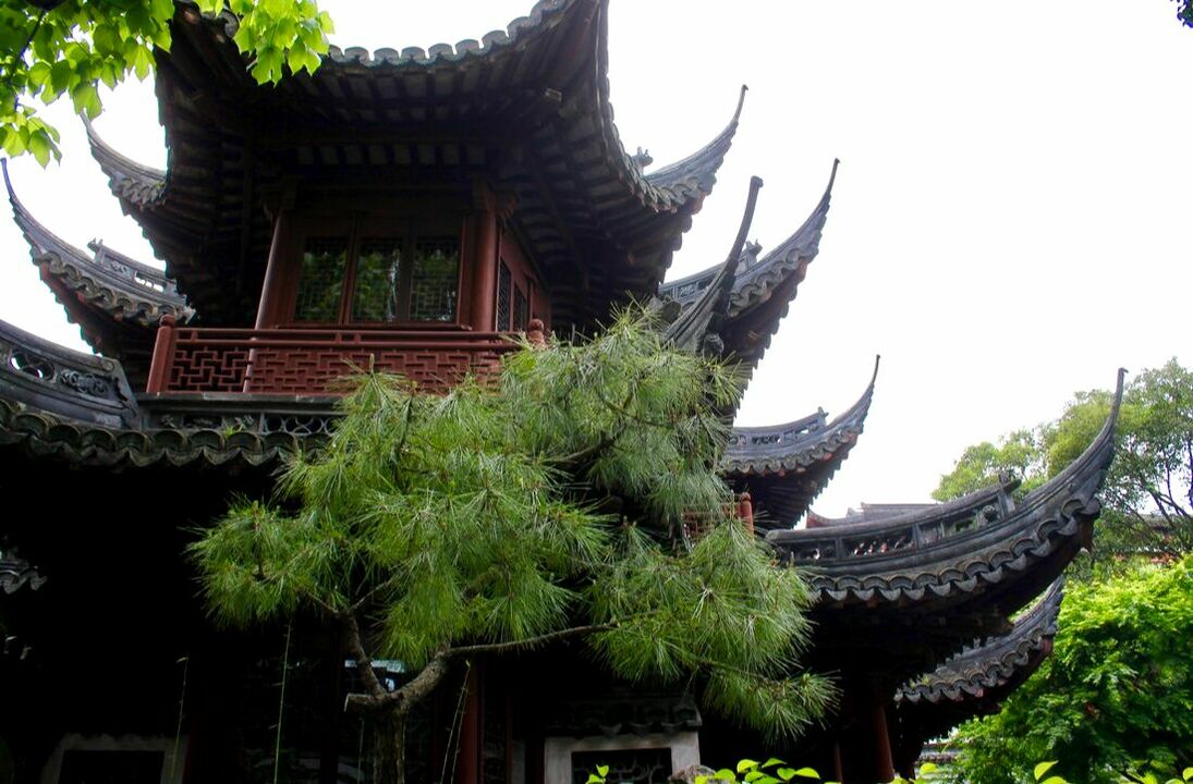 Building in Yuyuan Garden, Shanghai