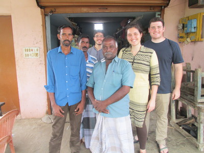 Group photo with village leaders